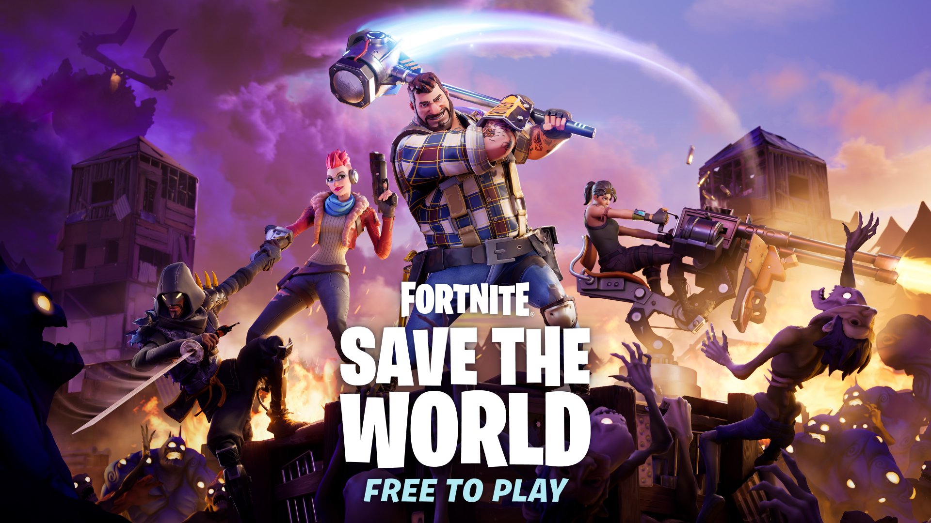 Fortnite Save the World станет бесплатной 16 апреля 2026 года