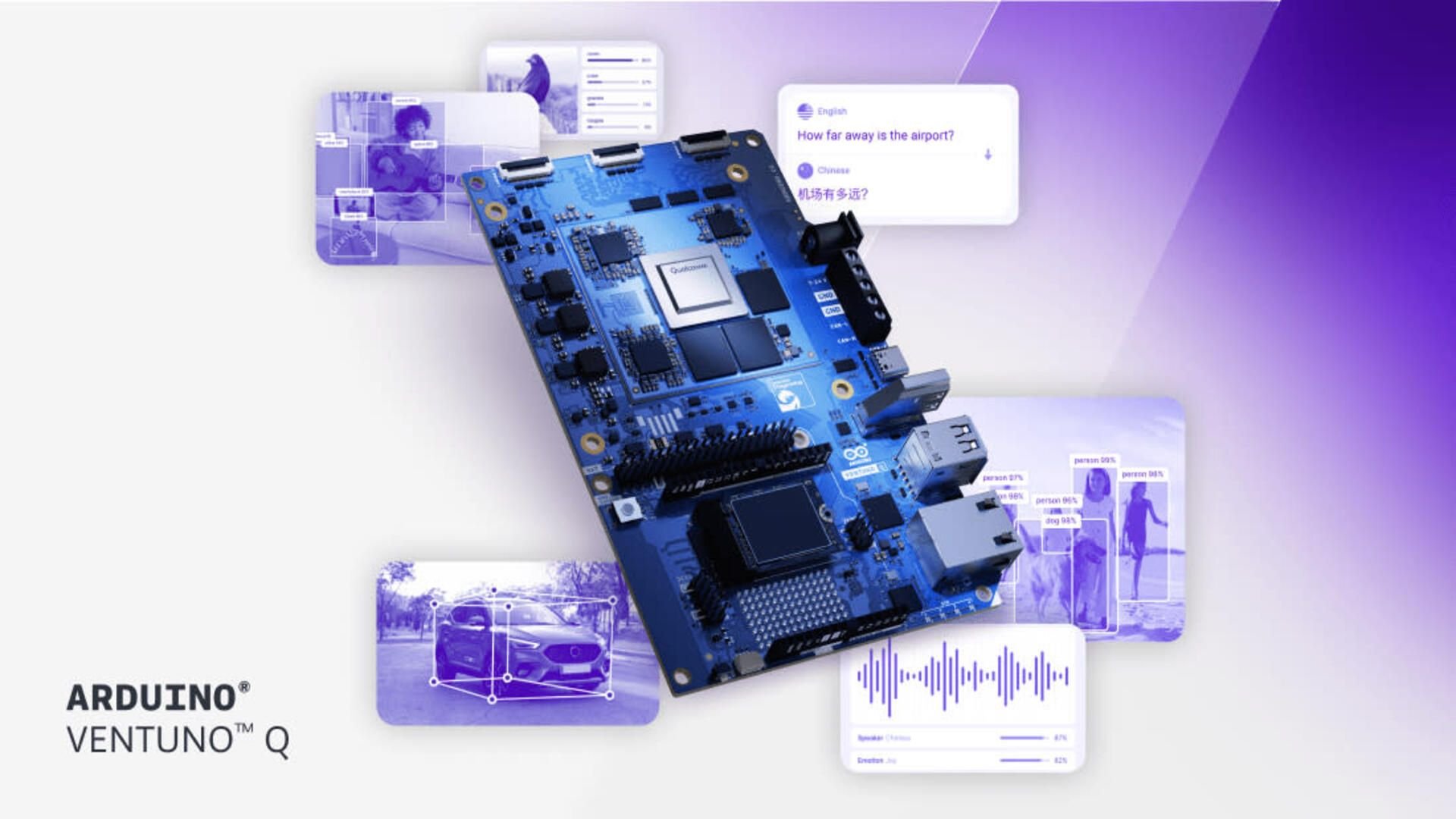 Arduino VENTUNO Q на Qualcomm Dragonwing: до 40 TOPS офлайн
