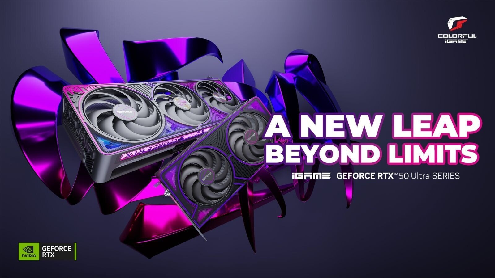 Colorful показала iGame GeForce RTX 50 Ultra чёрный дизайн и SFF
