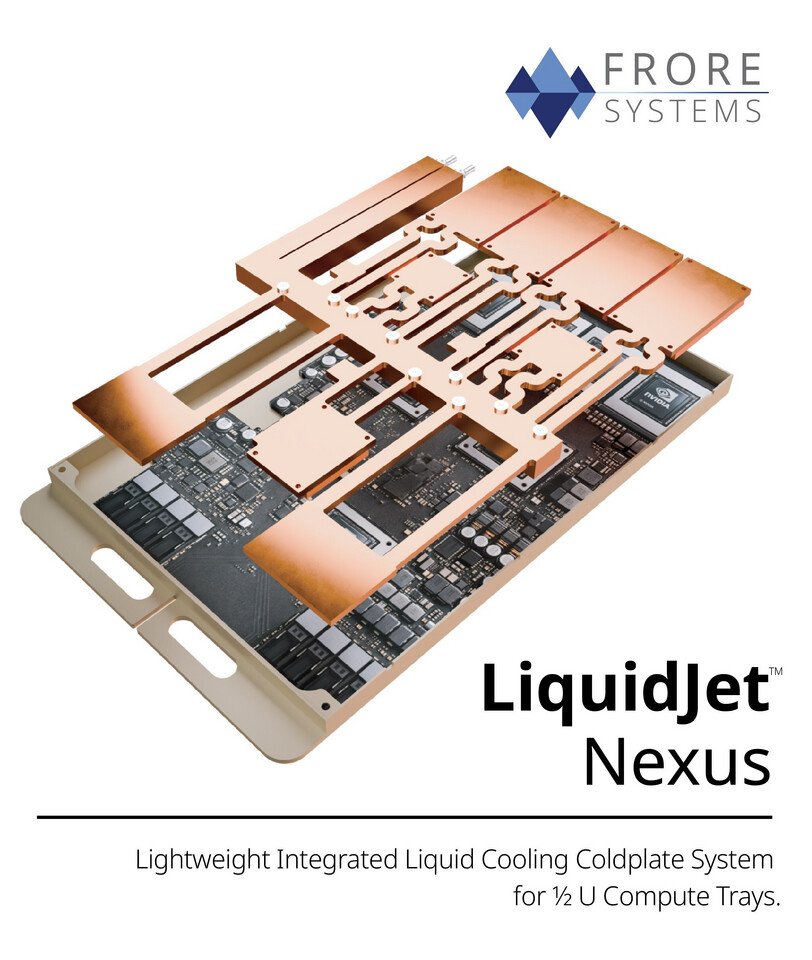 Frore Systems показала LiquidJet Nexus для 12U AI серверов