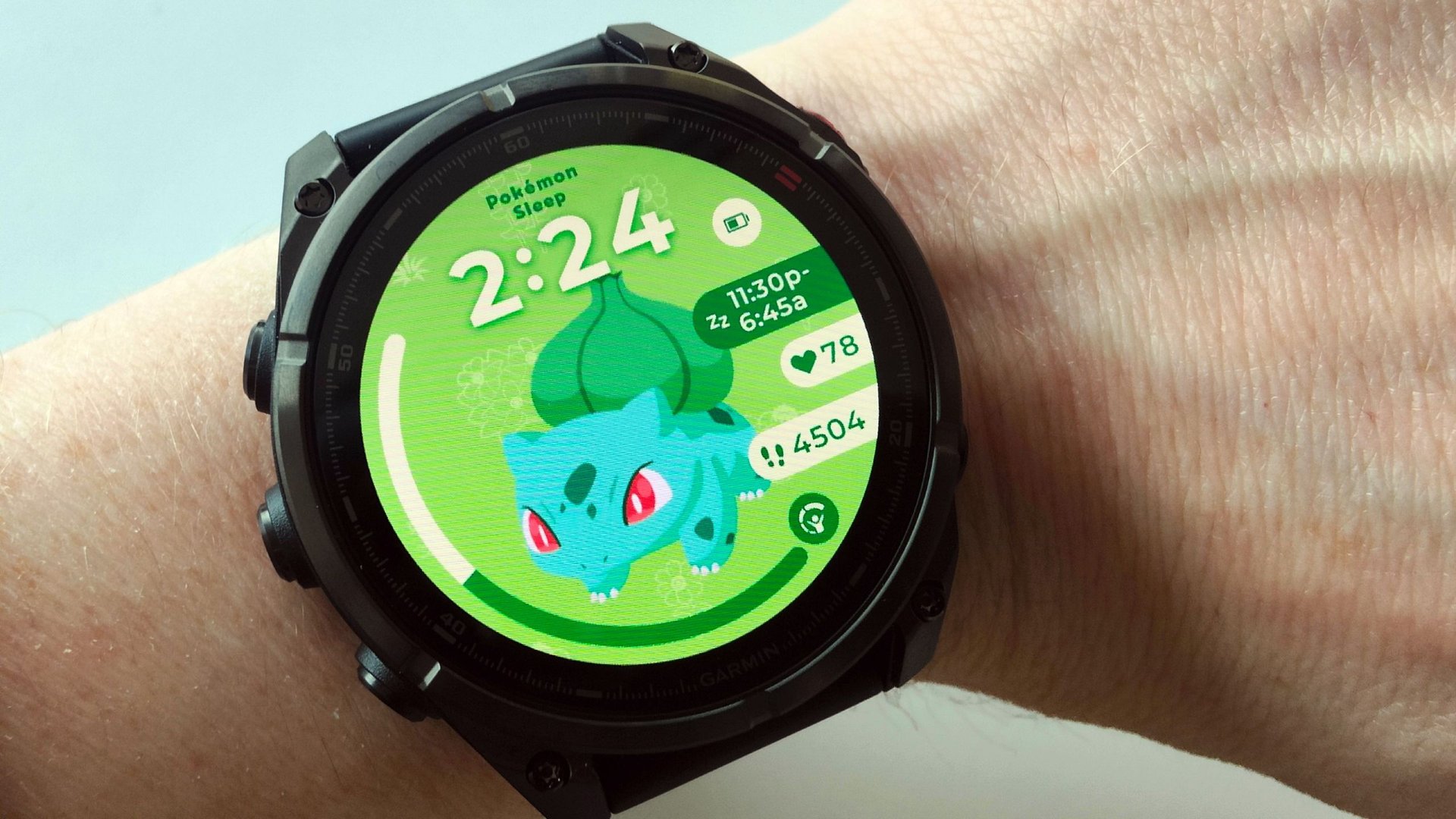 Garmin выпустила 49 циферблатов Pokémon Sleep для часов