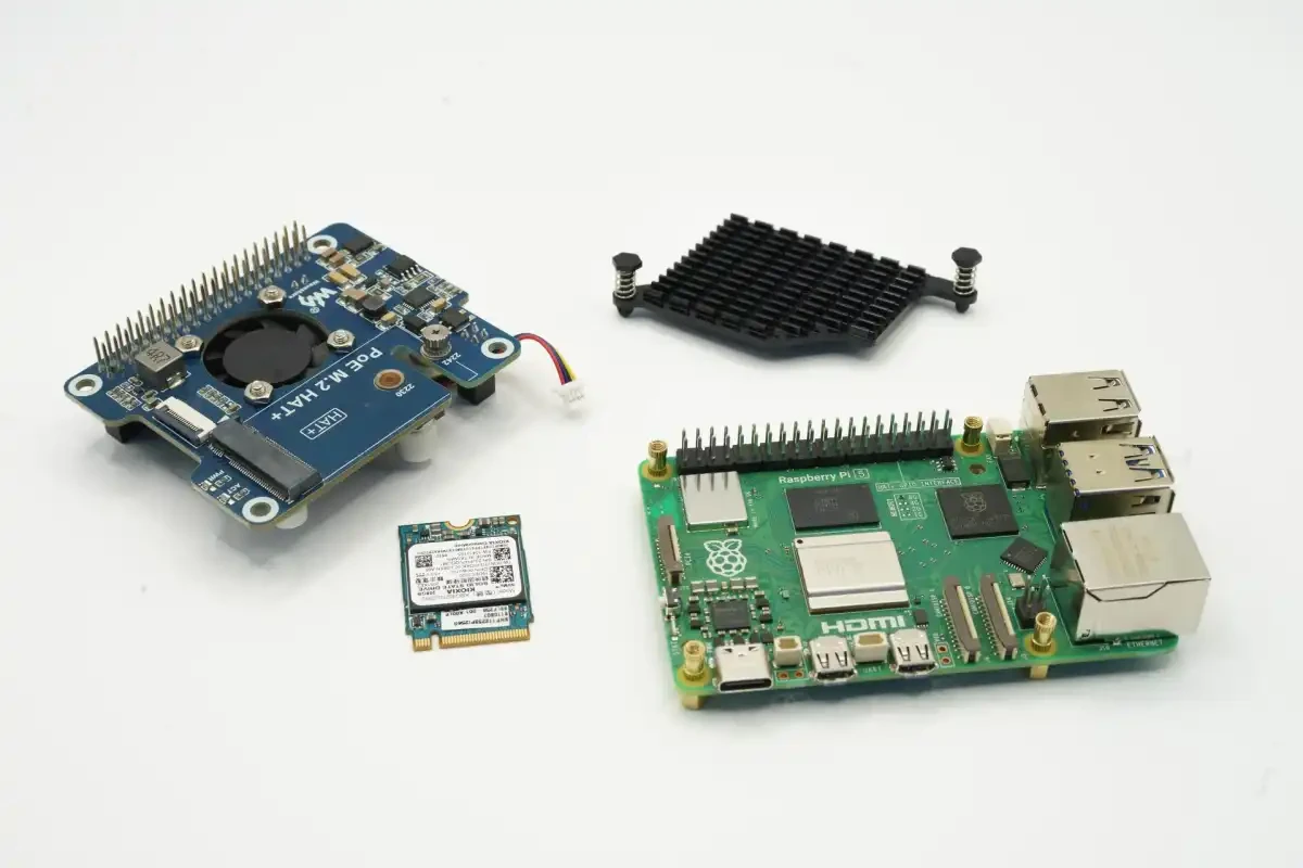 Изображение к статье: Raspberry Pi 5 с NVMe SSD за $200: мини-ПК стал заметно быстрее