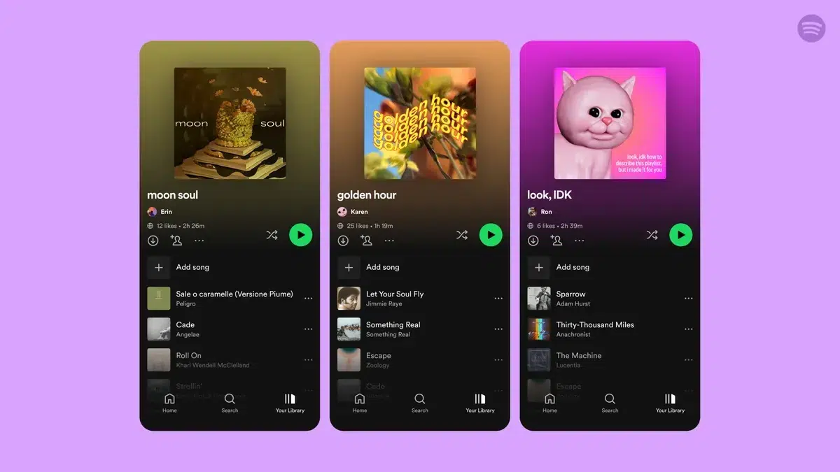 Изображение к статье: Spotify тестирует папки плейлистов в мобильном приложении