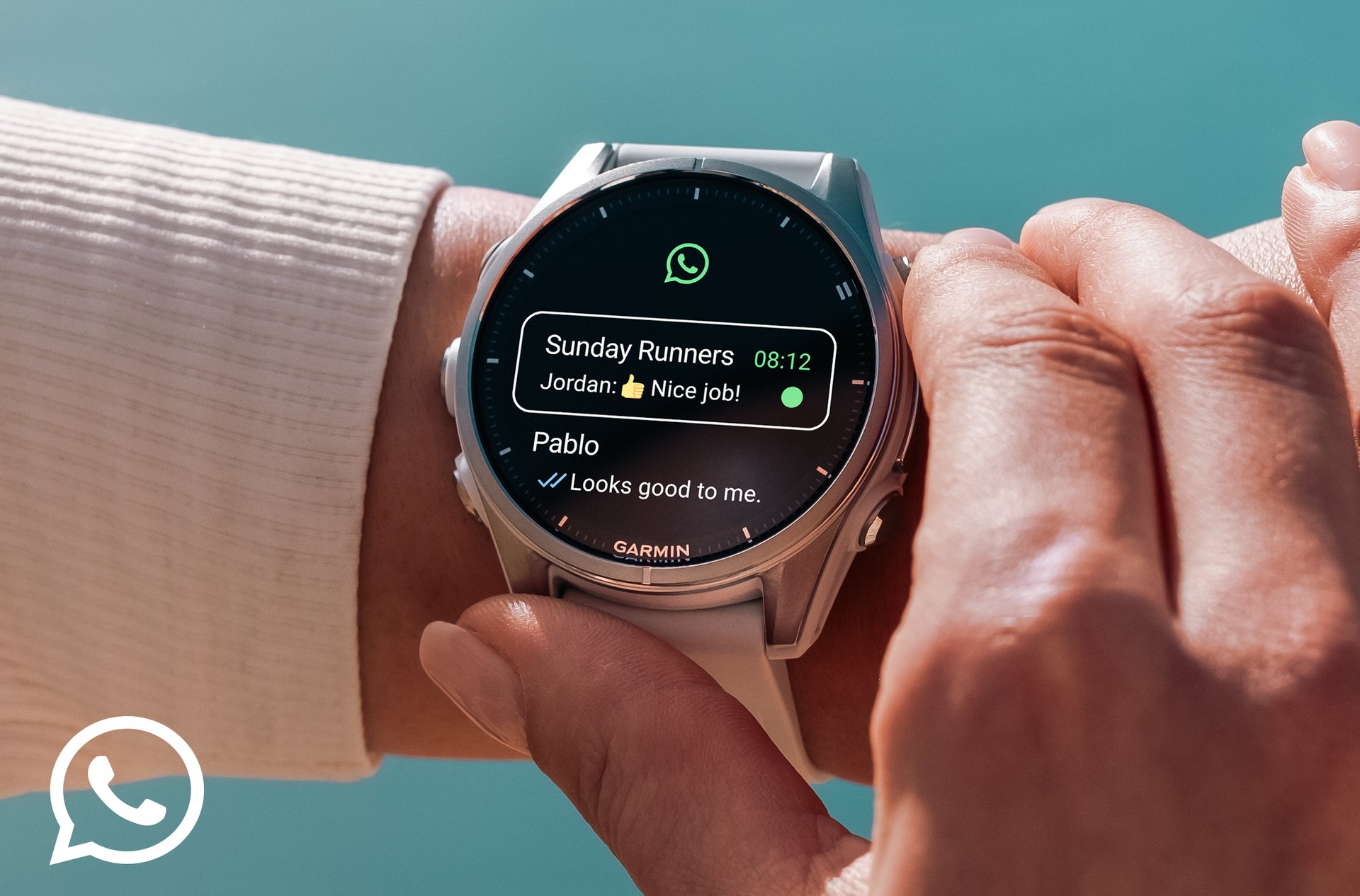Garmin добавила WhatsApp на часы ответы и клавиатура но не везде