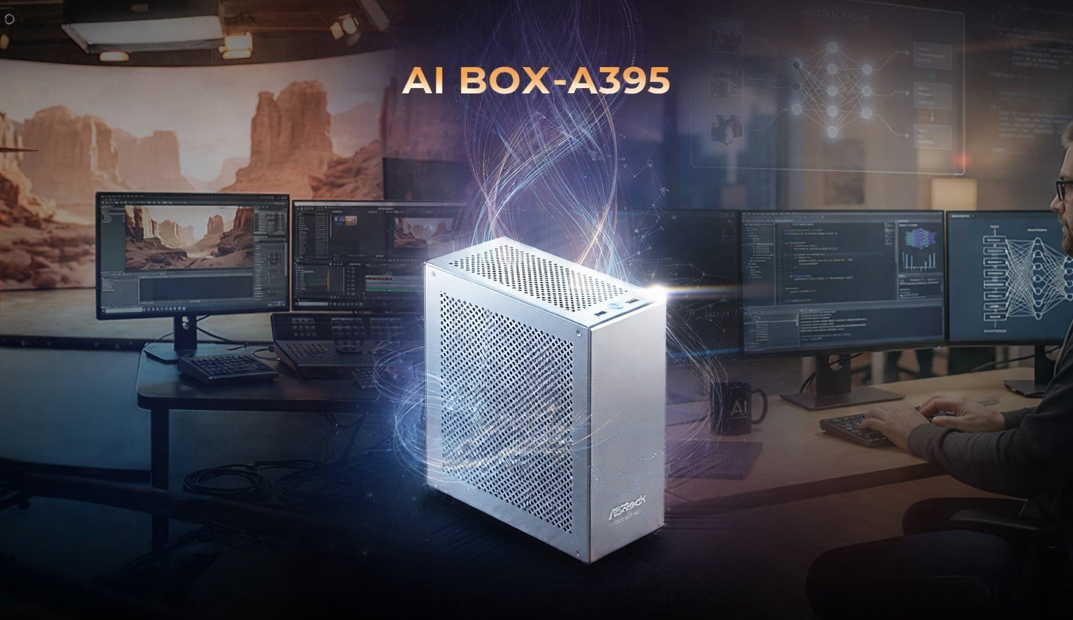 ASRock показала мини ПК AI BOX A395 на Ryzen AI Max+ 395
