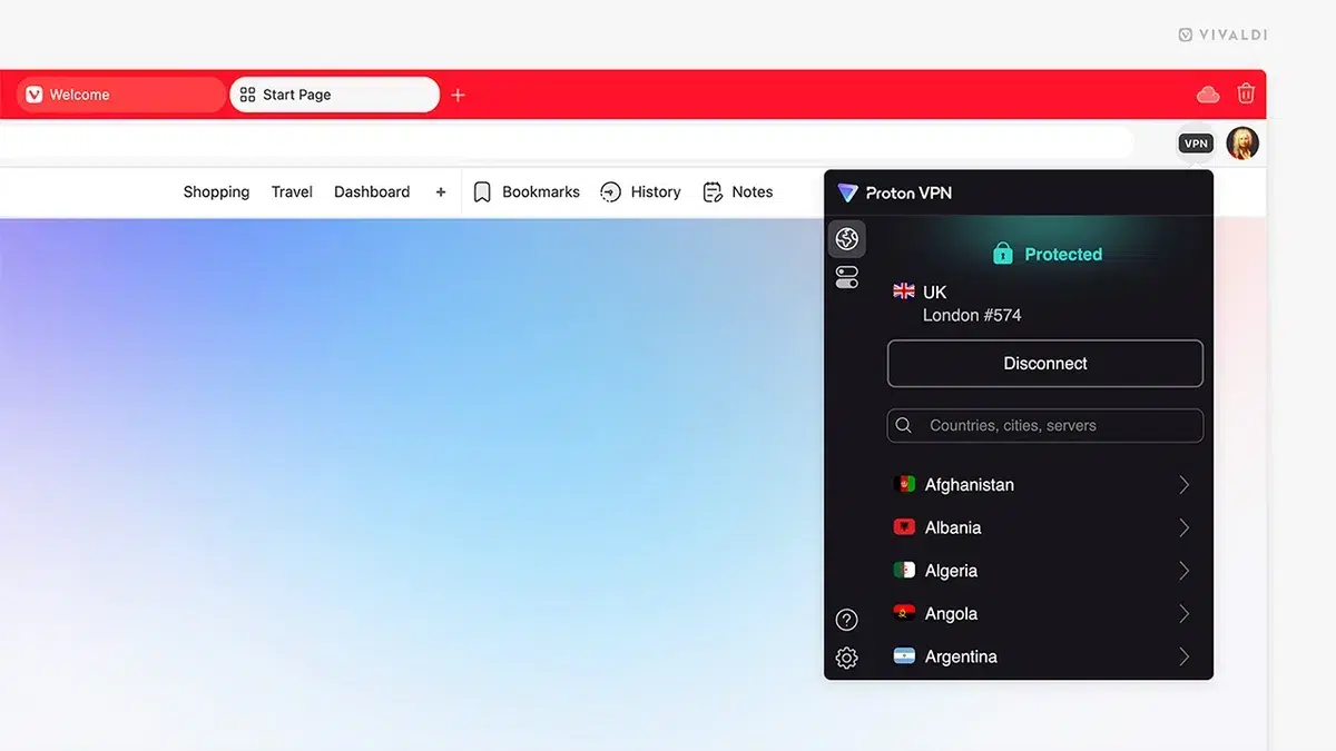 Изображение к статье: В Firefox 149 появится бесплатный встроенный VPN на 50 ГБ в месяц