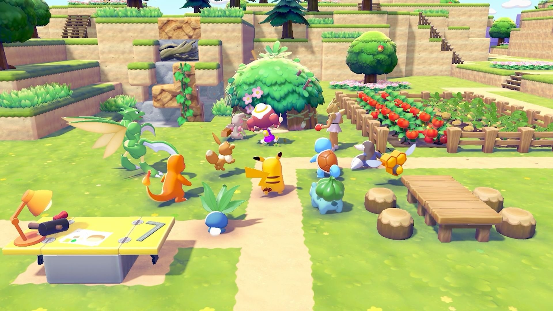 В Pokémon Pokopia спрятали награду за полный Покедекс из 300