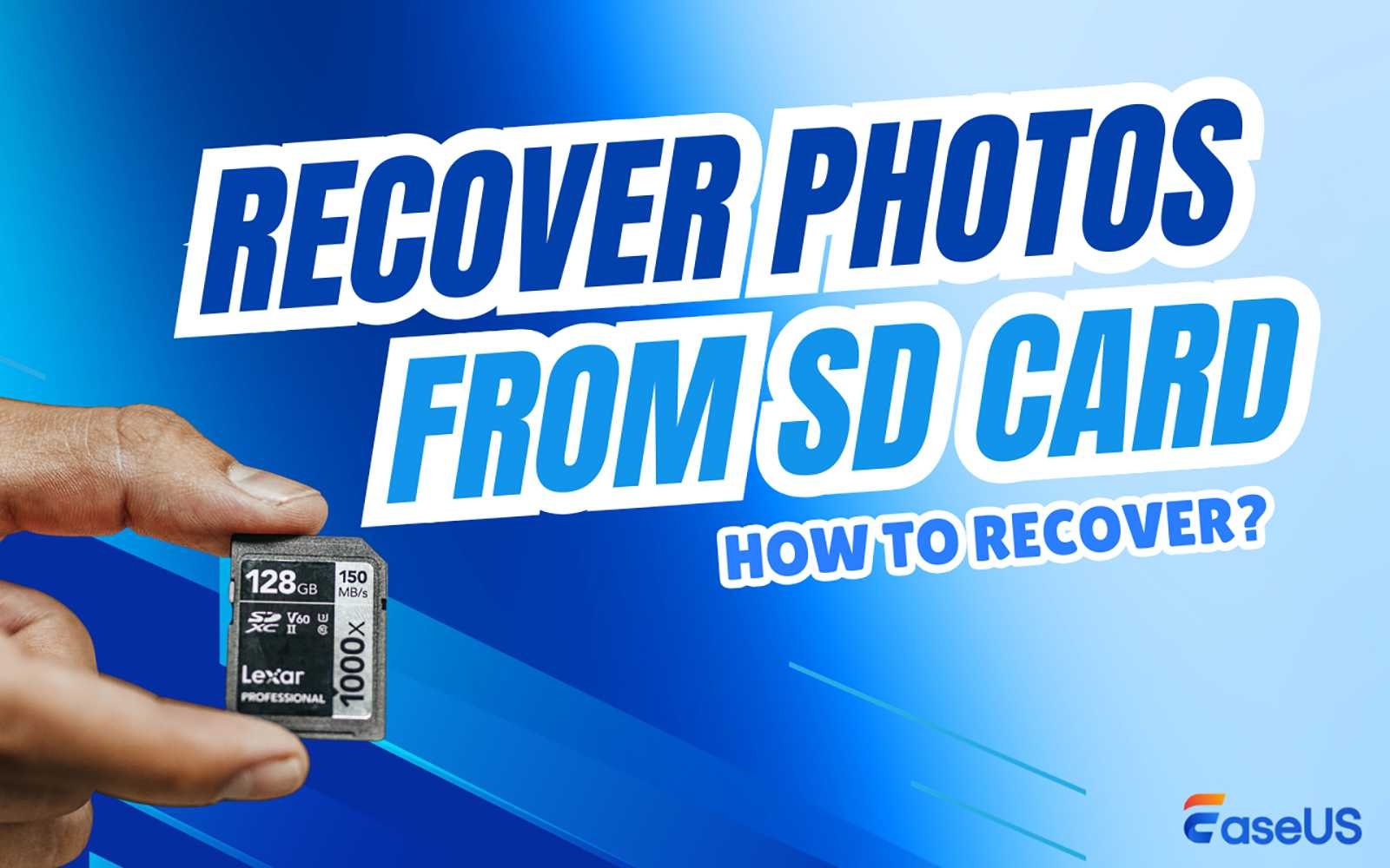 How to Recover Deleted Photos from an SD Card in 2026
