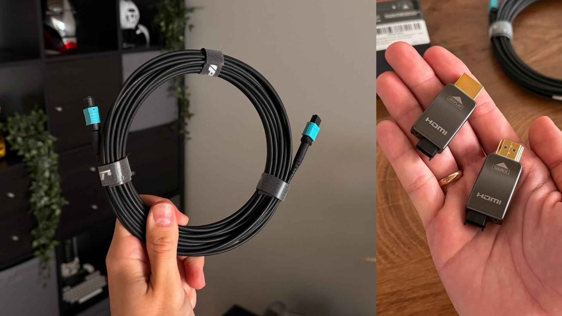 Оптоволоконный HDMI 21 тянет 48 Гбитс на 302 м от $116