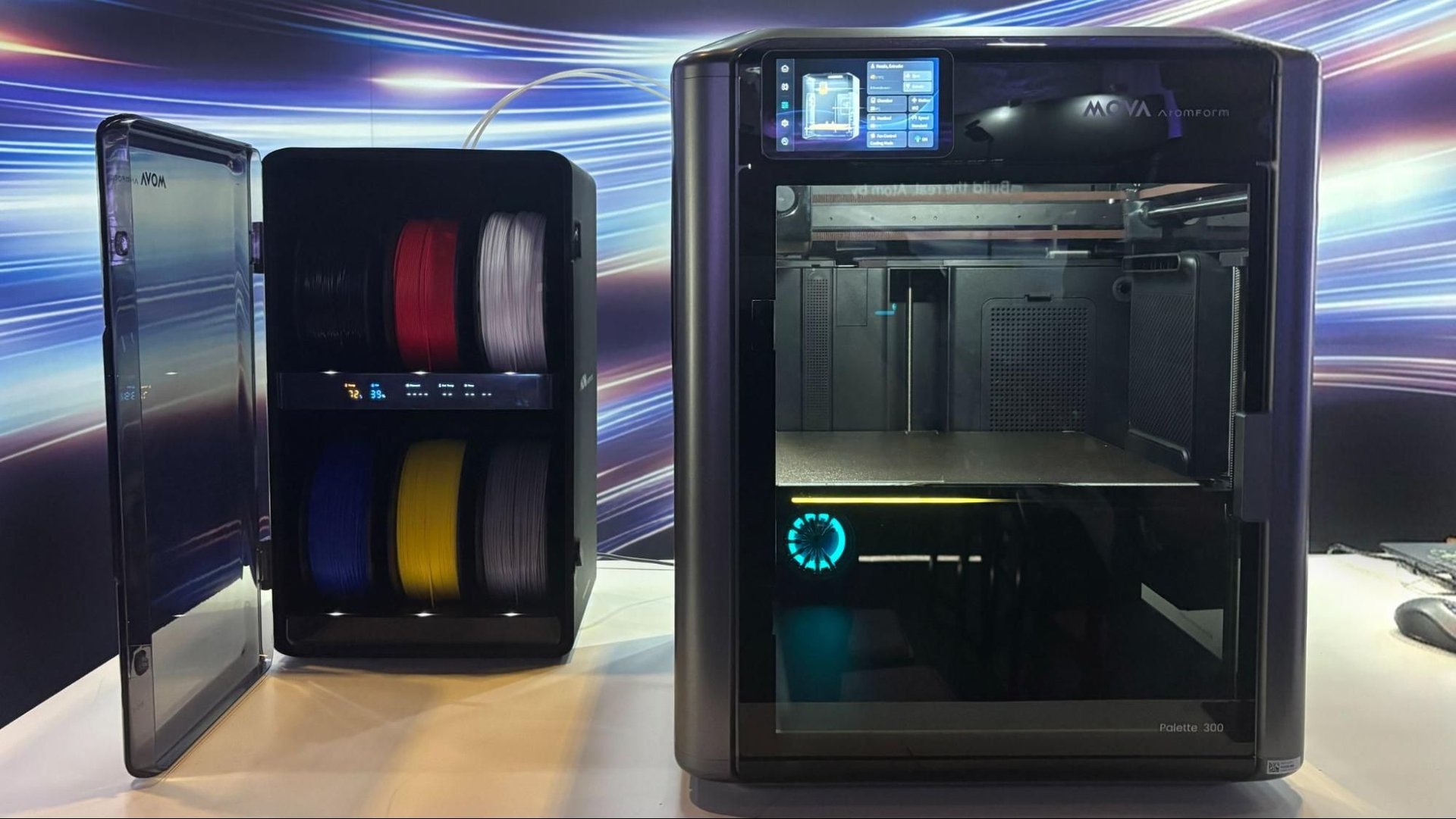 MOVA AtomForm показала 3D принтер Palette 300 с 12 соплами