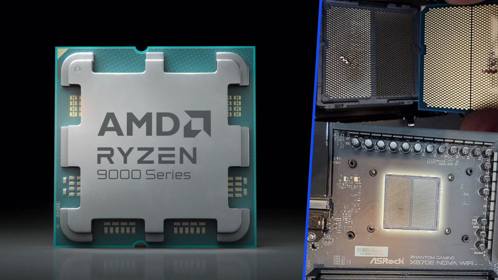 Изображение к статье: ASRock B850M PRO RS WiFi: три Ryzen 7 9800X3D вышли из строя