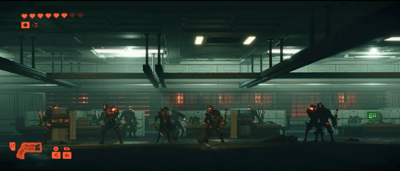 Прохождение Replaced Глава 6 Военная база и Центральное ядро