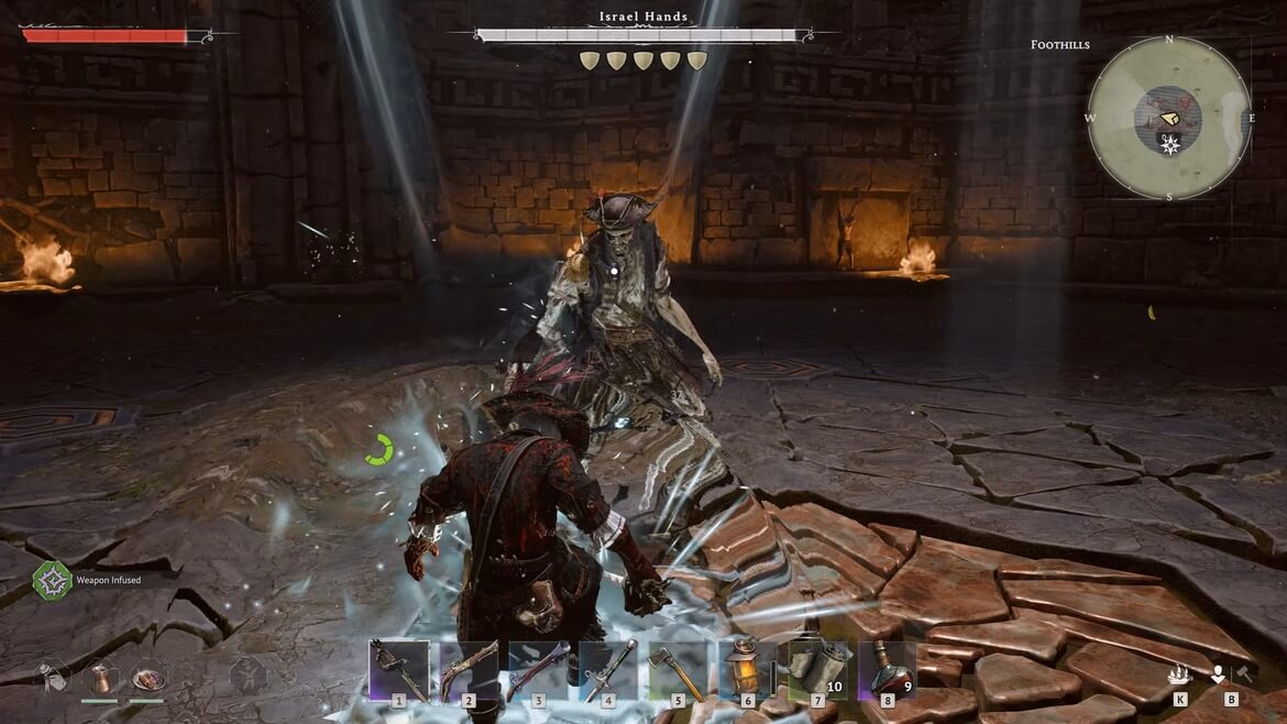 Windrose как победить Израэля Хэндса гайд по боссу