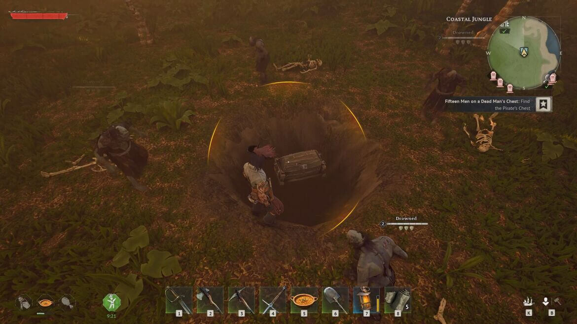 Windrose: прохождение квеста «Пятнадцать человек на сундук мертвеца»