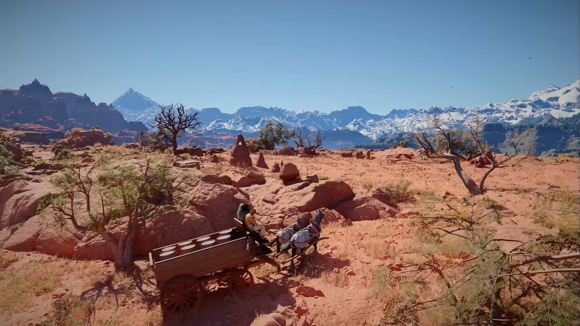 Как торговать товарами в Crimson Desert