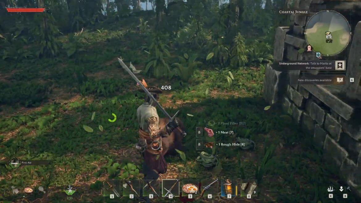 Windrose как быстро нафармить грубую шкуру Rough Hide