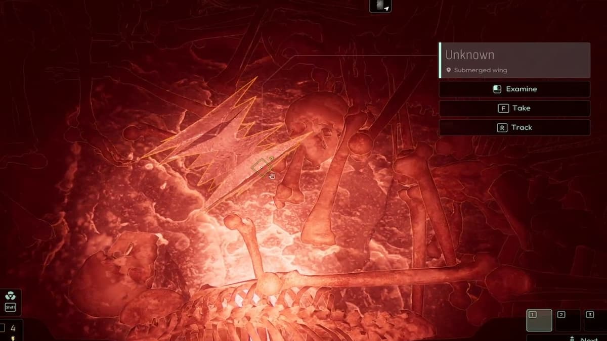 Отверстие в полу ведущее в другую лужу крови