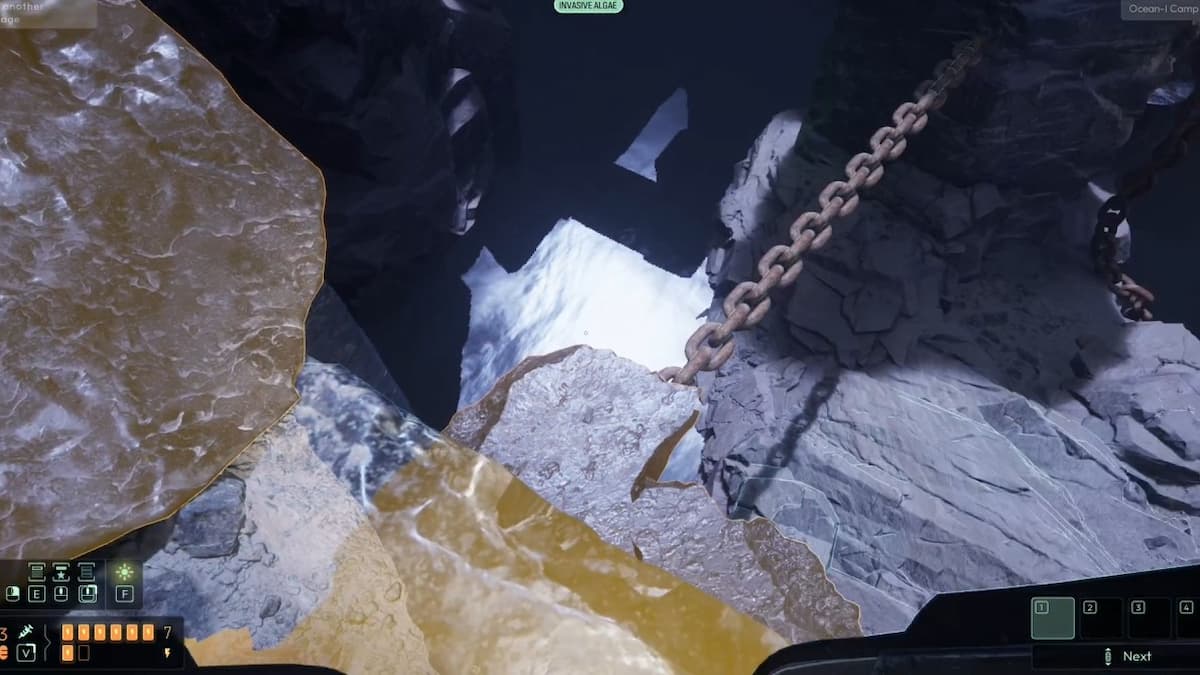 Посмотрите вниз на цепь