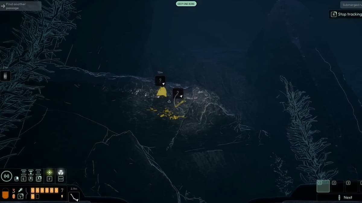 Используйте частоту чтобы обнаружить другие кости поблизости