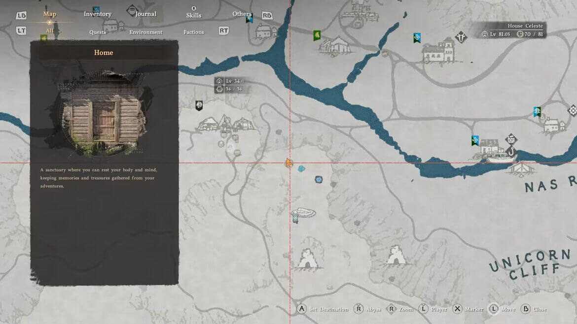 Доступ к вашему дому в Crimson Desert