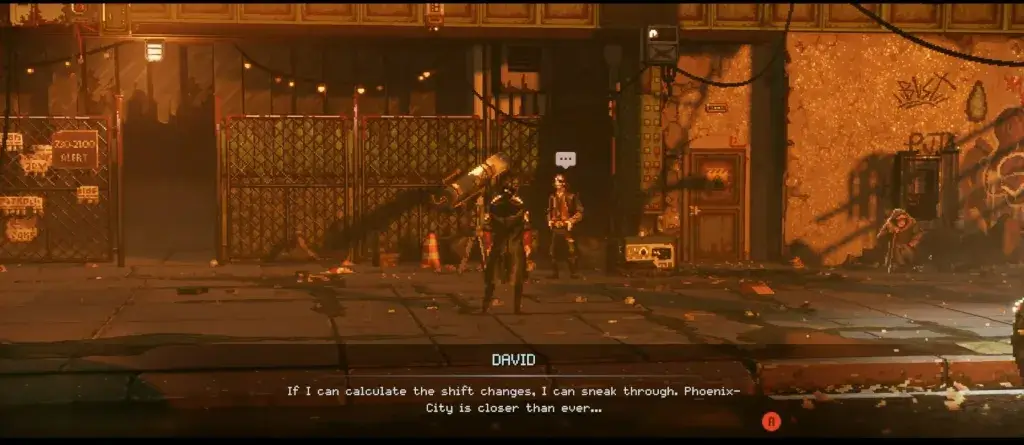 Уоррен Марш разговаривает с Давидом на платформе станции у телескопа Уоррен Марш разговаривает с Давидом на платформе станции у телескопа