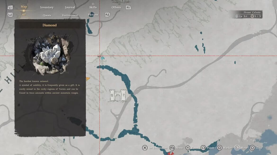 Как найти алмазы в Crimson Desert