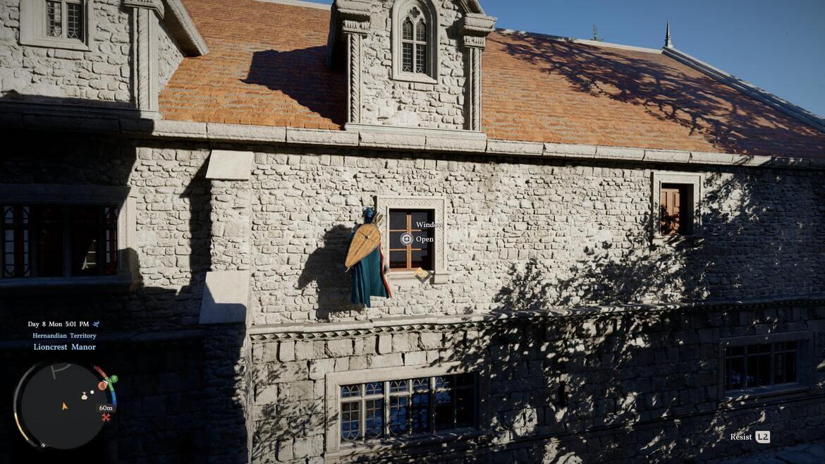 Вход в поместье Лайонкрест