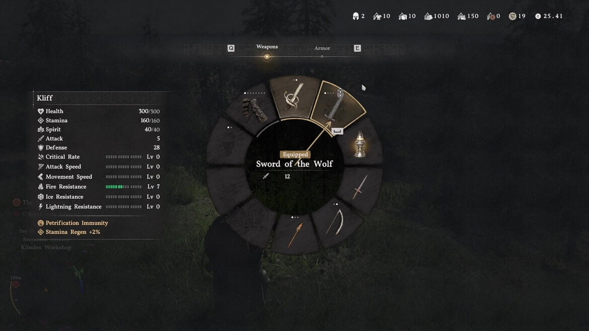 Экипируйте второе одноручное оружие вместо щита