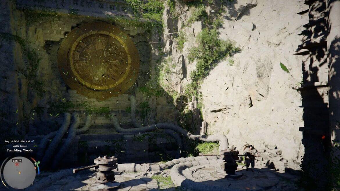 Начните с крайнего правого рычага