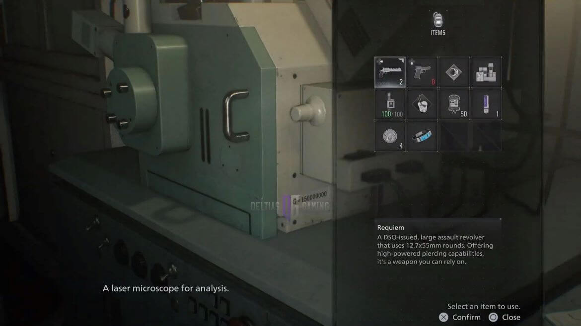 Инвентарь Грейс