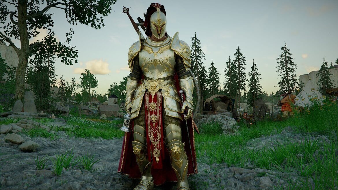 Броня из делюкс издания в Crimson Desert