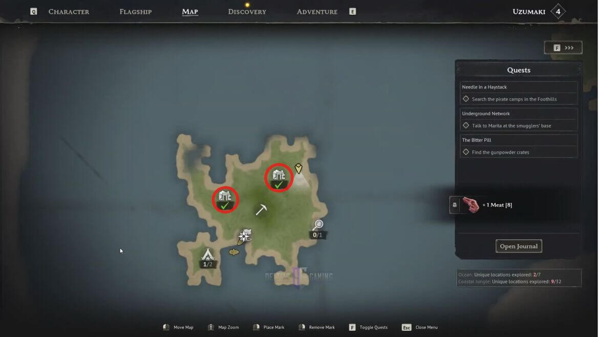 Символы древних руин