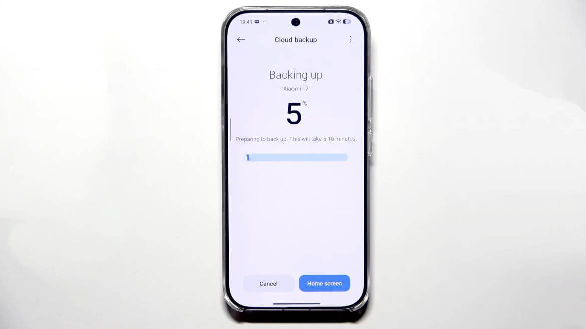 Резервное копирование Xiaomi