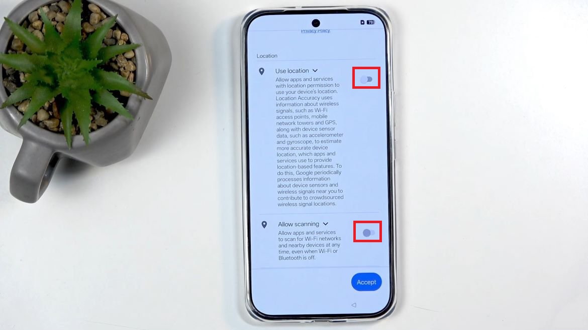 Отключение слежки в сервисах Google
