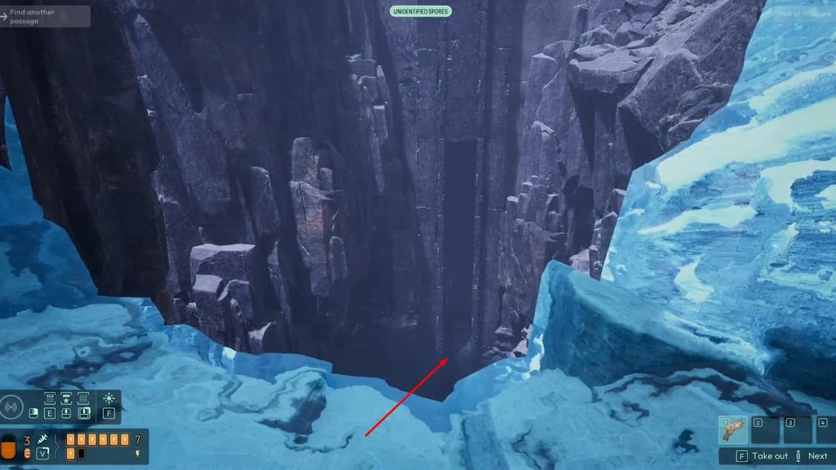 Снова развернитесь и попробуйте вернуться