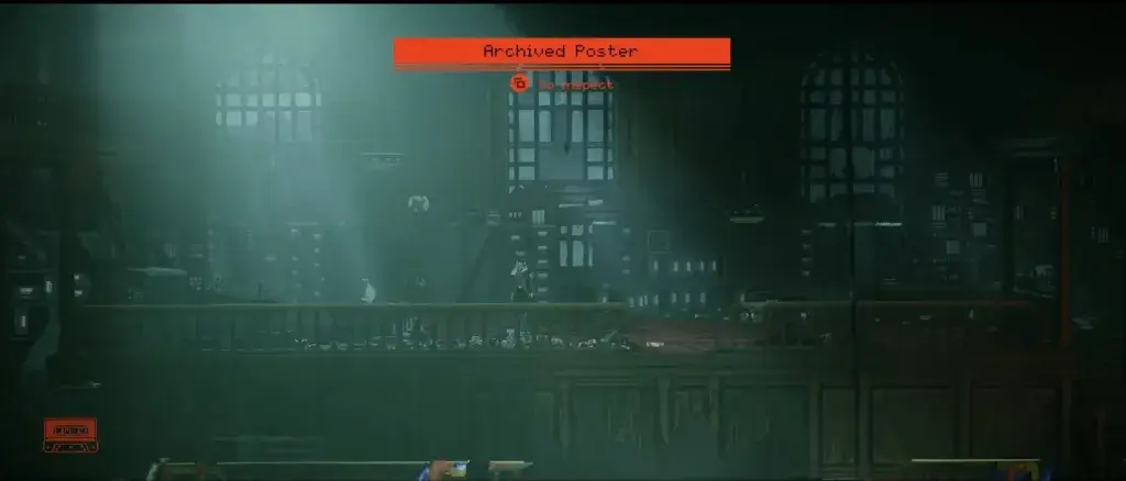 Спуститесь по лестнице и идите в зону справа Спуститесь по лестнице и идите в зону справа