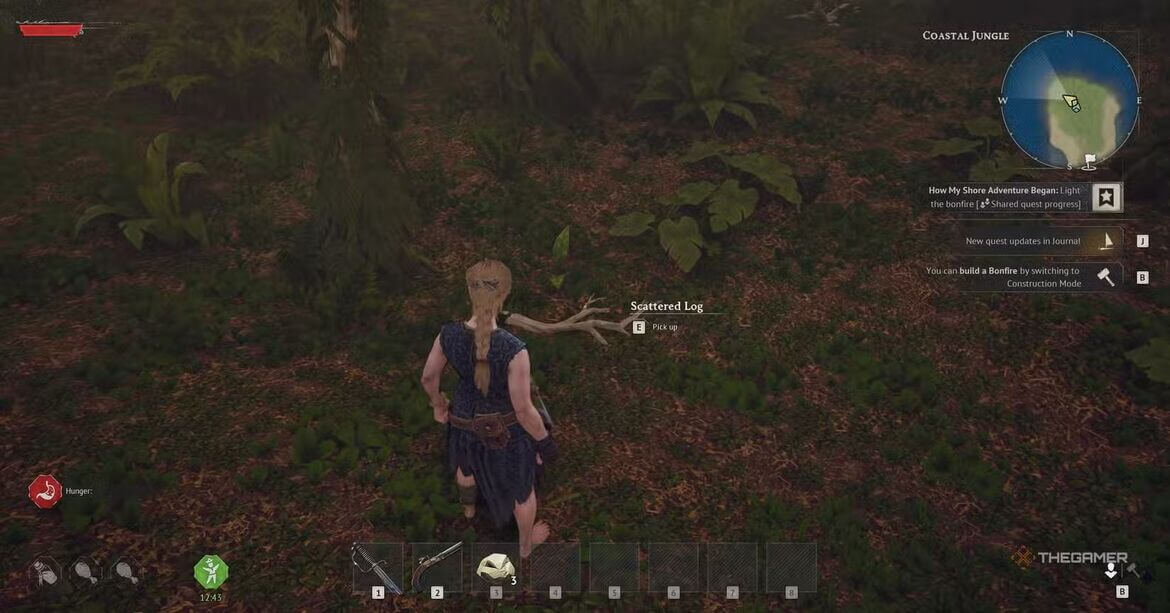 Сначала собирайте брёвна и камни