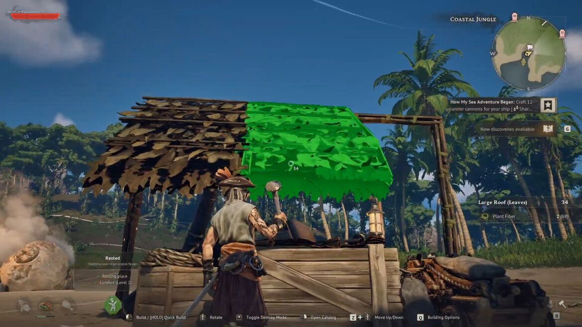 Постройте крышу