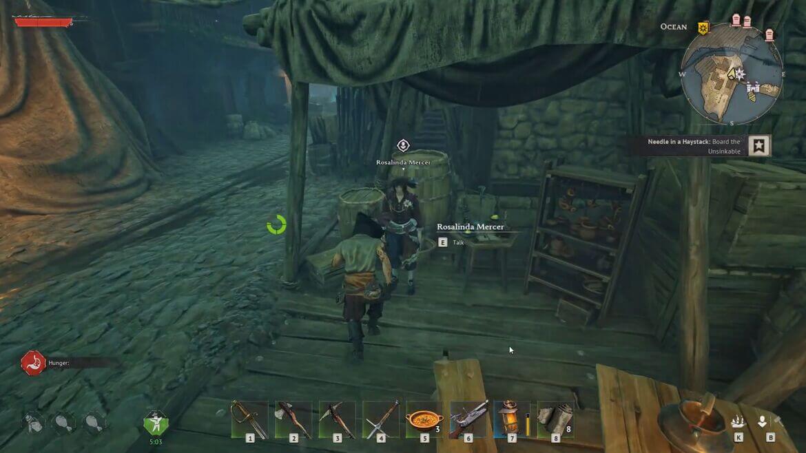 Взаимодействуйте с Розалиндой