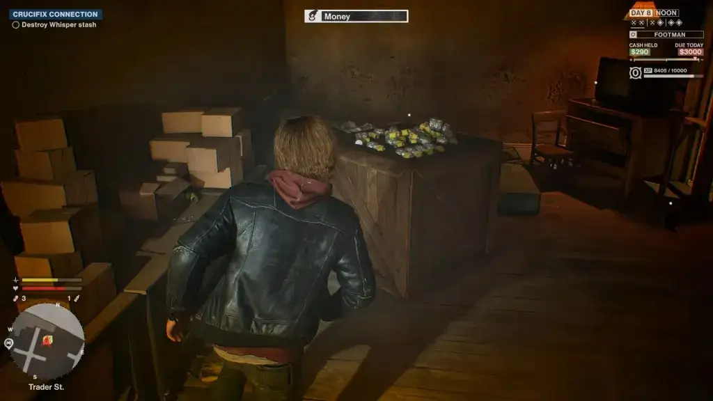 В дальней комнате вы обнаружите запасы Белого шёпота В дальней комнате вы обнаружите запасы Белого шёпота