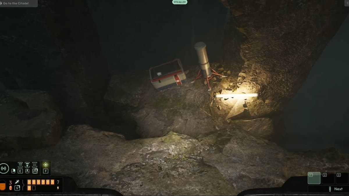 Спрыгните на платформу ниже