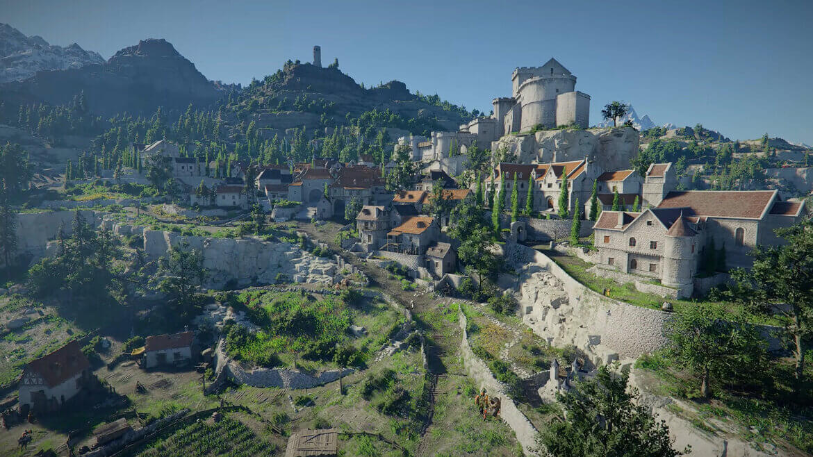 Активируйте колокольни в городах чтобы открыть точки интереса