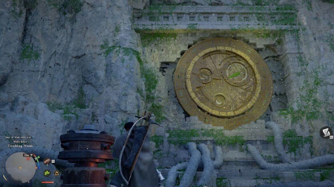 Используйте навык Удар для последнего рычага