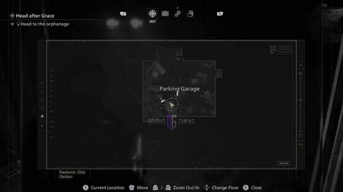 Местонахождение прицела