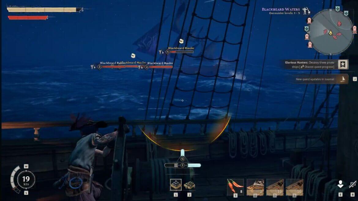 Сражение с кораблями