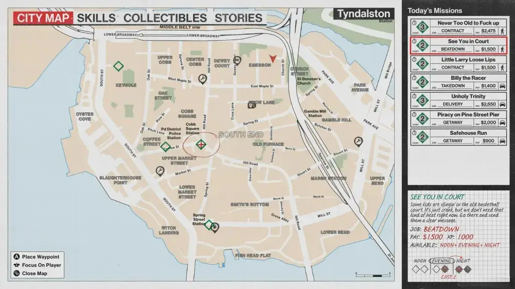 Выполните любые доступные побочные миссии до конца дня Выполните любые доступные побочные миссии до конца дня