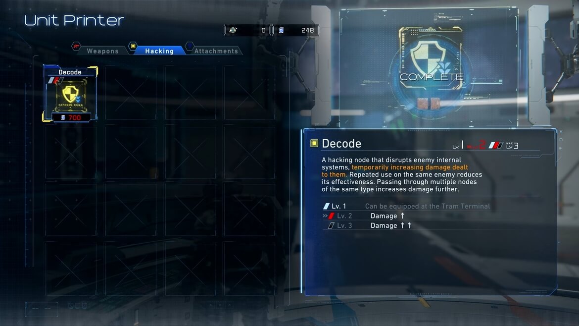 Decode лучшая способность взлома для улучшения