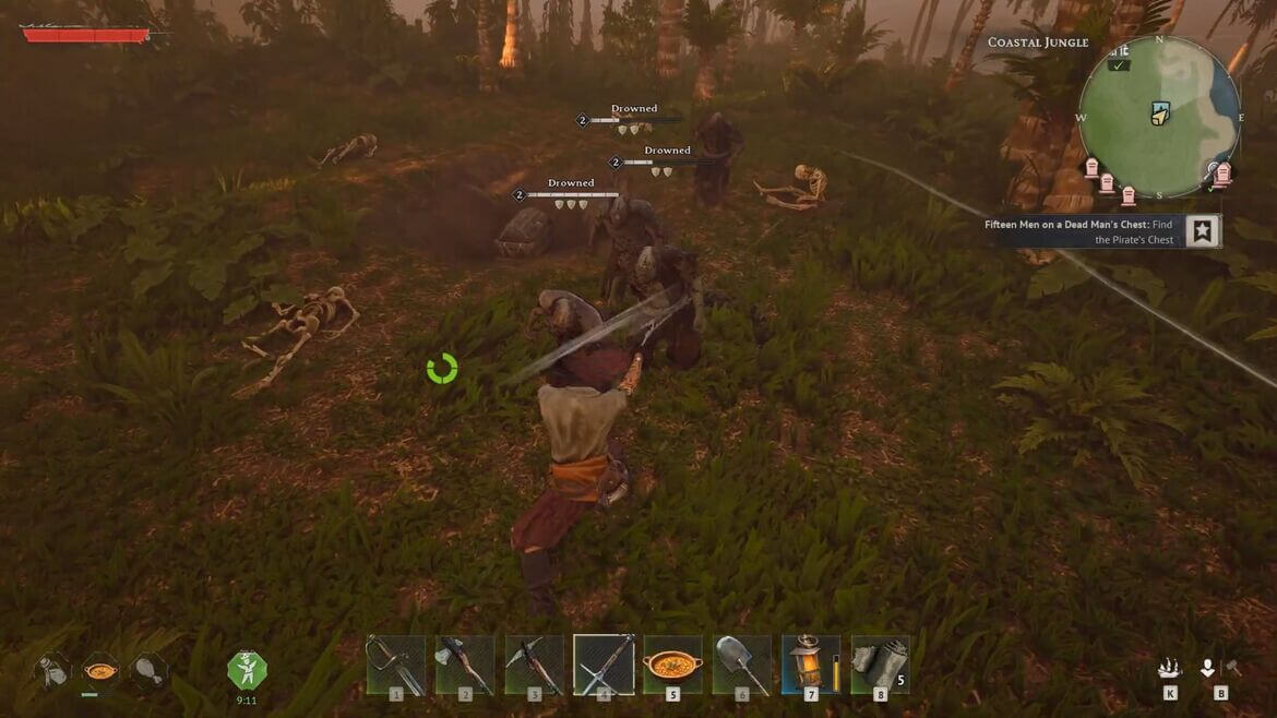 Сражение с утопленниками