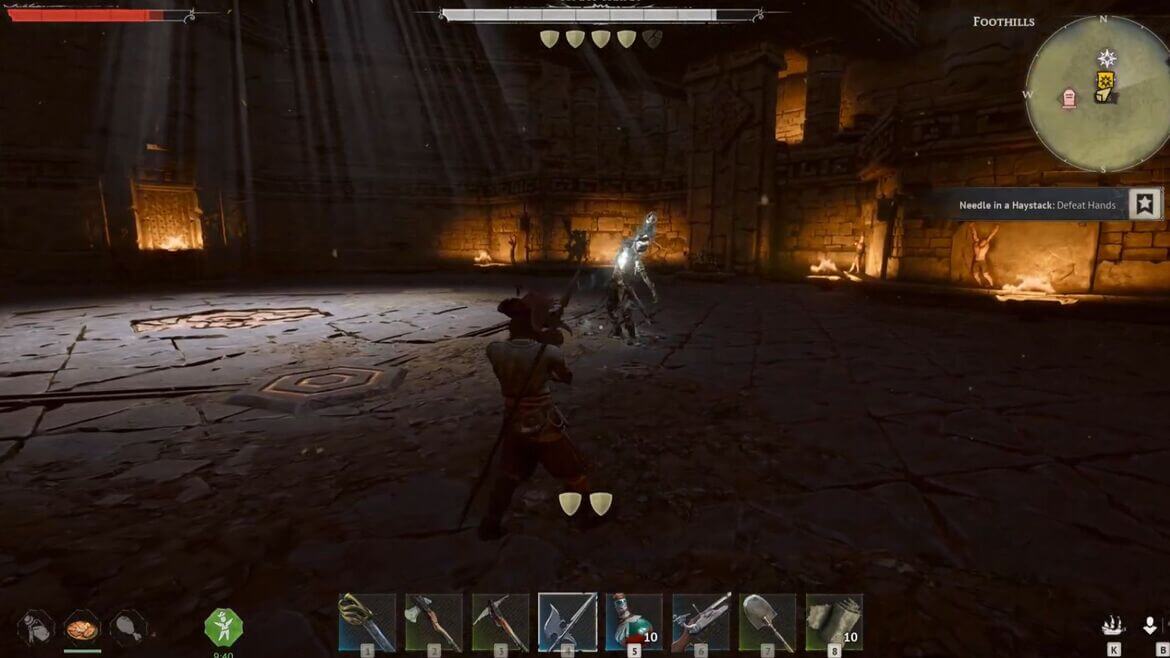 Битва с Израэлем Хэндсом