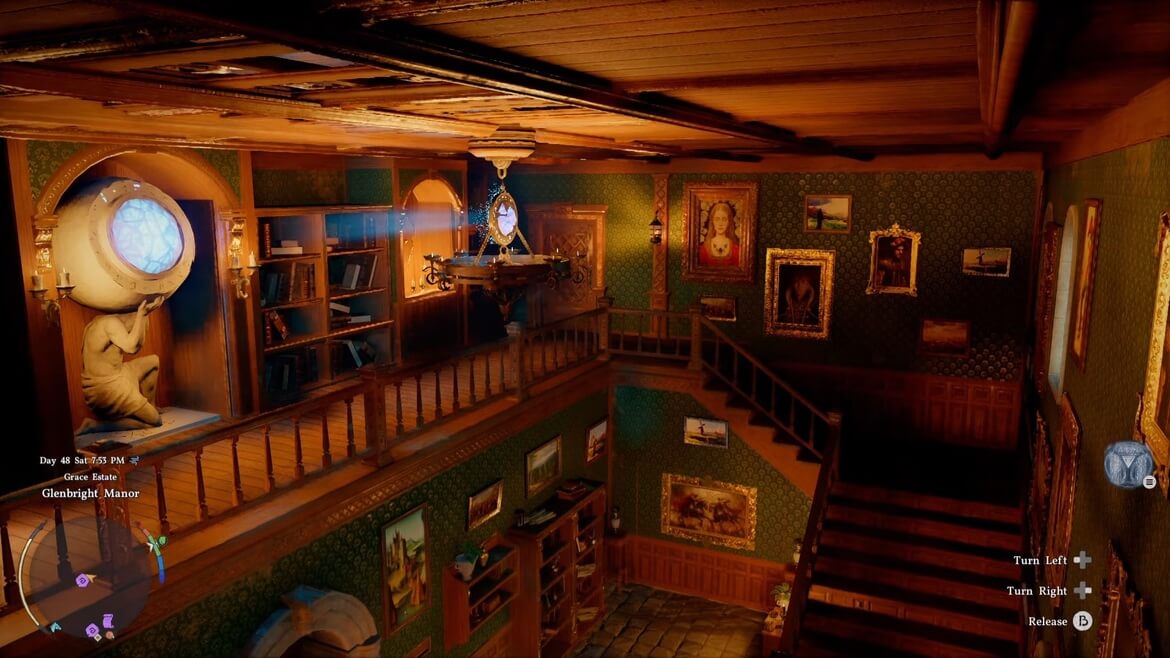 Свет фонаря должен падать на глобус именно таким образом